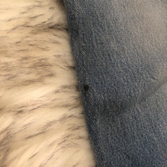 Vintage Mens Blue Levi’s 501xx 501 33x36 Straight Leg Classic Fit Jeans - Picture 8 of 15